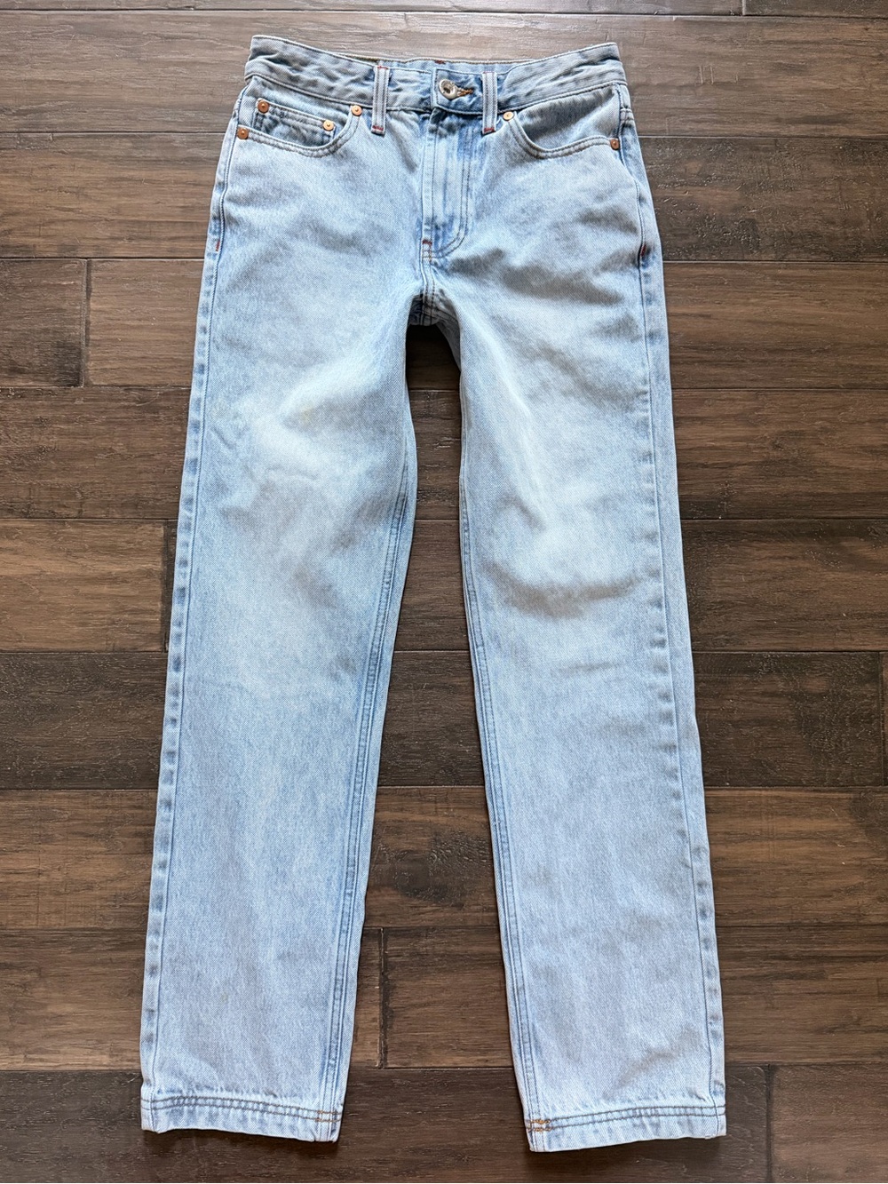 ELWOOD Awesome Light Wash Straight-Leg Jeans 24/25/26??